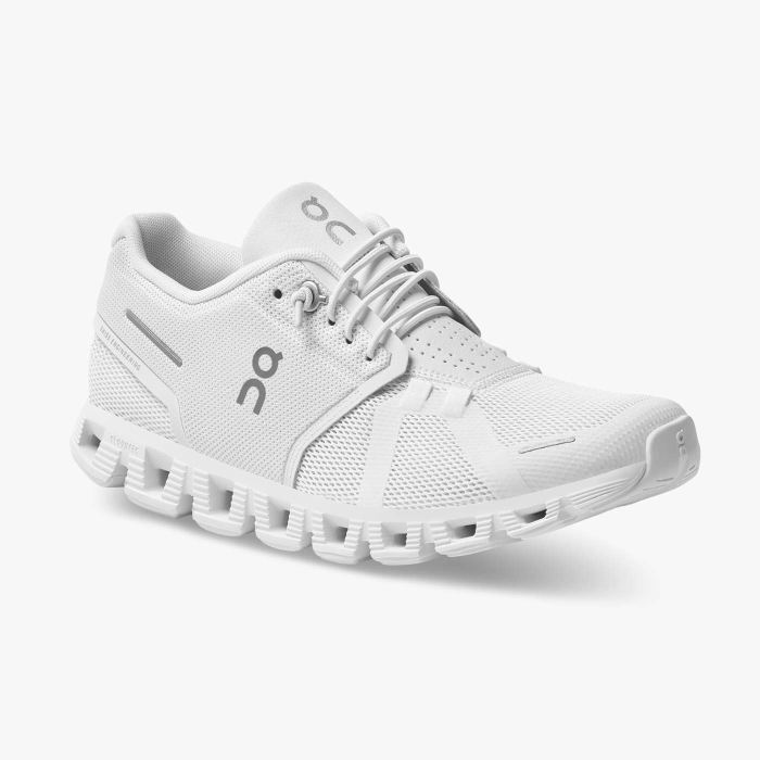 On Cloud Shoes Canada Men's Cloud 5-All | White - Click Image to Close