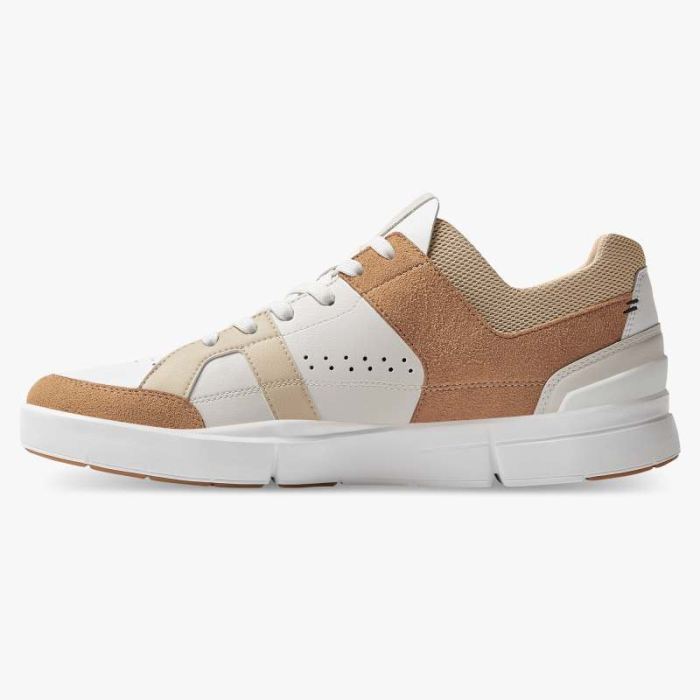 On Cloud Shoes Canada Men's THE ROGER Clubhouse-Almond | Sand