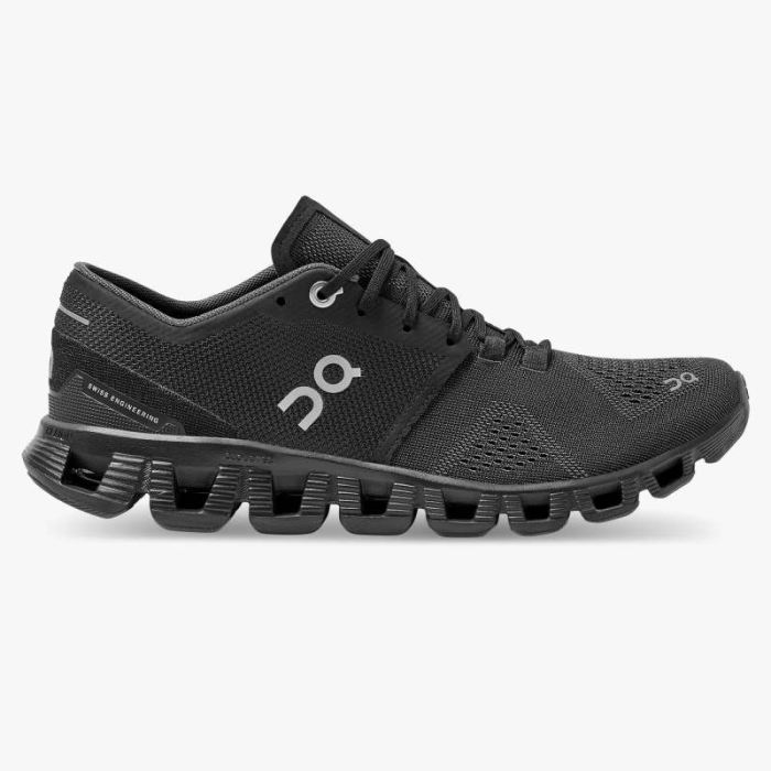 On Cloud Shoes Canada Women's Cloud X-Black | Asphalt