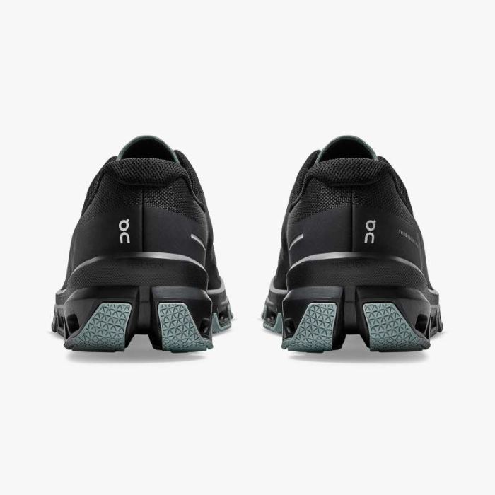 On Cloud Shoes Canada Women's Cloudventure-Black | Cobble