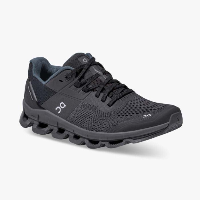 On Cloud Shoes Canada Women's Cloudace-Black | Eclipse