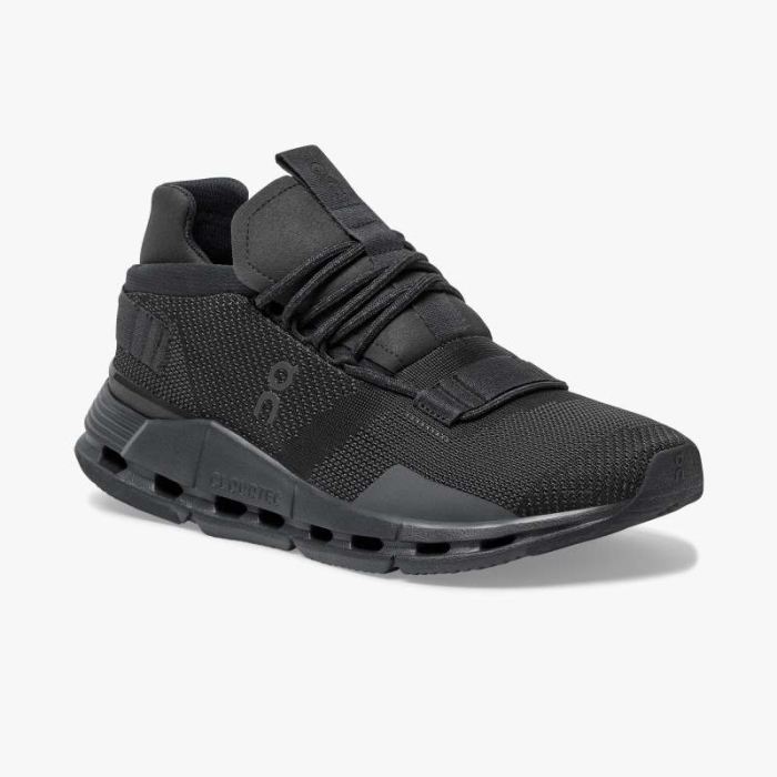 On Cloud Shoes Canada Men's Cloudnova-Black | Eclipse