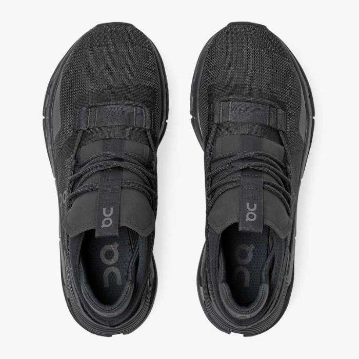 On Cloud Shoes Canada Men's Cloudnova-Black | Eclipse - Click Image to Close