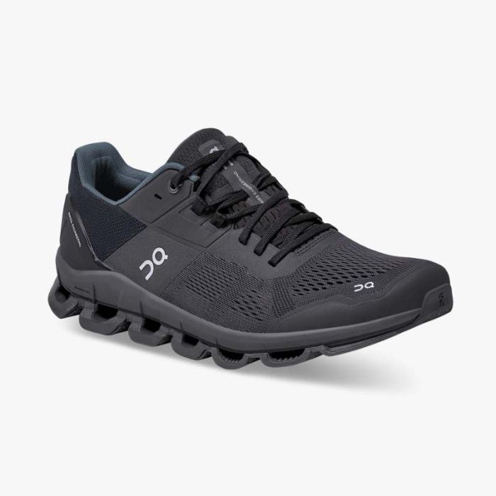 On Cloud Shoes Canada Men's Cloudace-Black | Eclipse - Click Image to Close