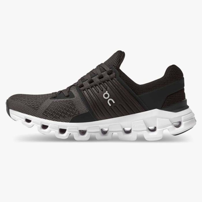 On Cloud Shoes Canada Women's Cloudswift-Black | Rock