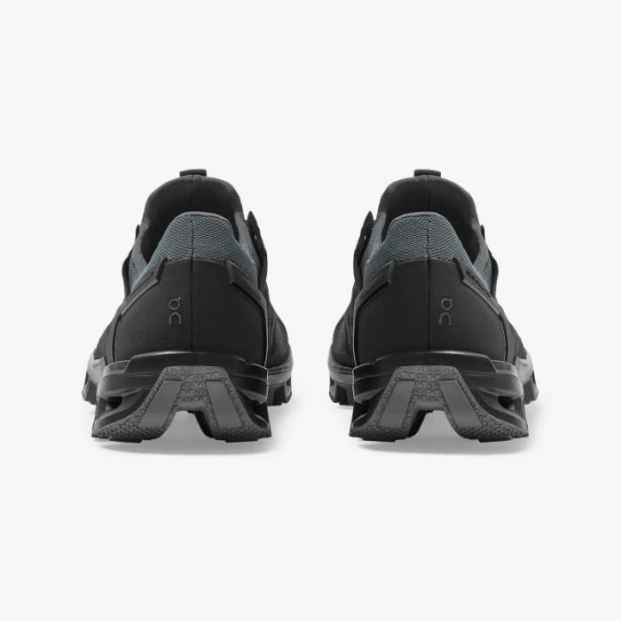 On Cloud Shoes Canada Women's Cloudventure Peak-Black | Rock