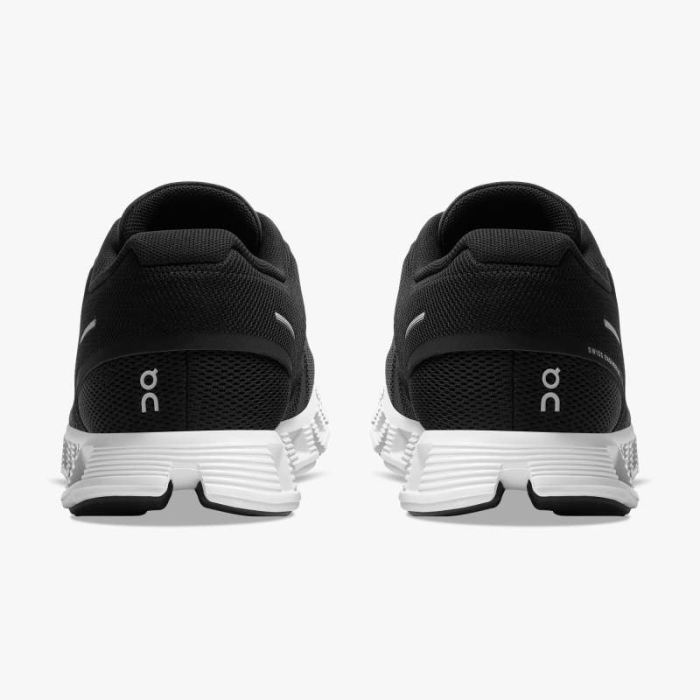 On Cloud Shoes Canada Women's Cloud 5-Black | White - Click Image to Close