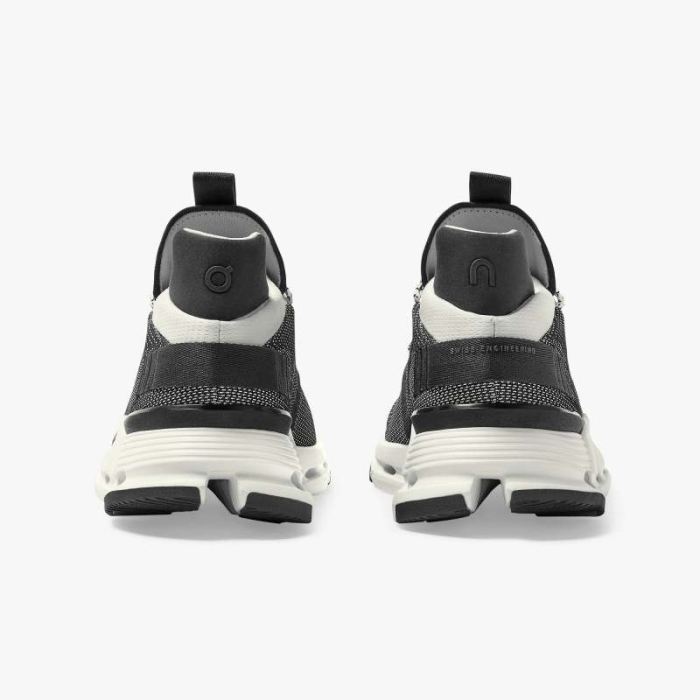 On Cloud Shoes Canada Women's Cloudnova-Black | White