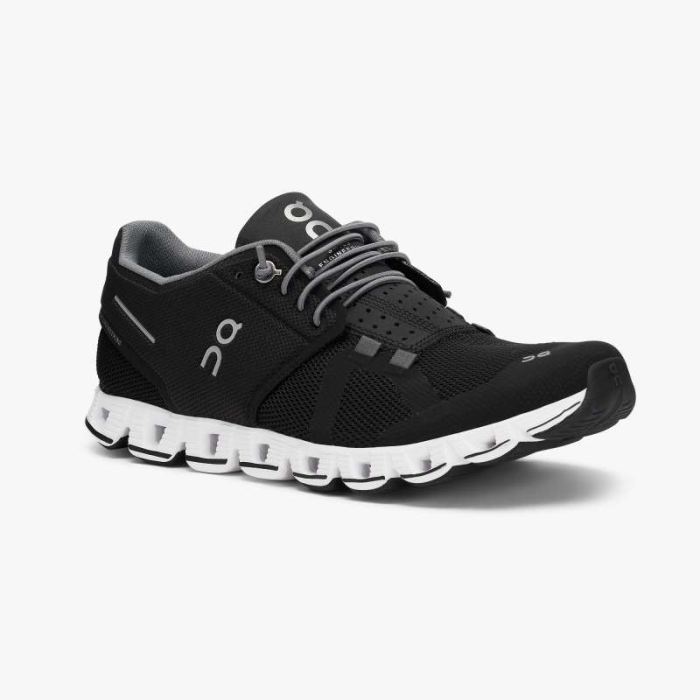 On Cloud Shoes Canada Women's Cloud-Black | White