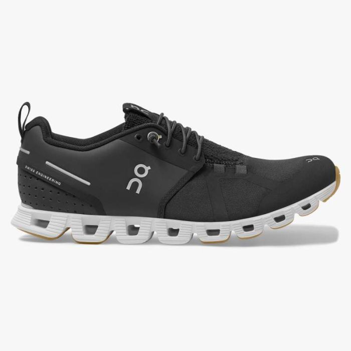 On Cloud Shoes Canada Women's Cloud Terry-Black | White