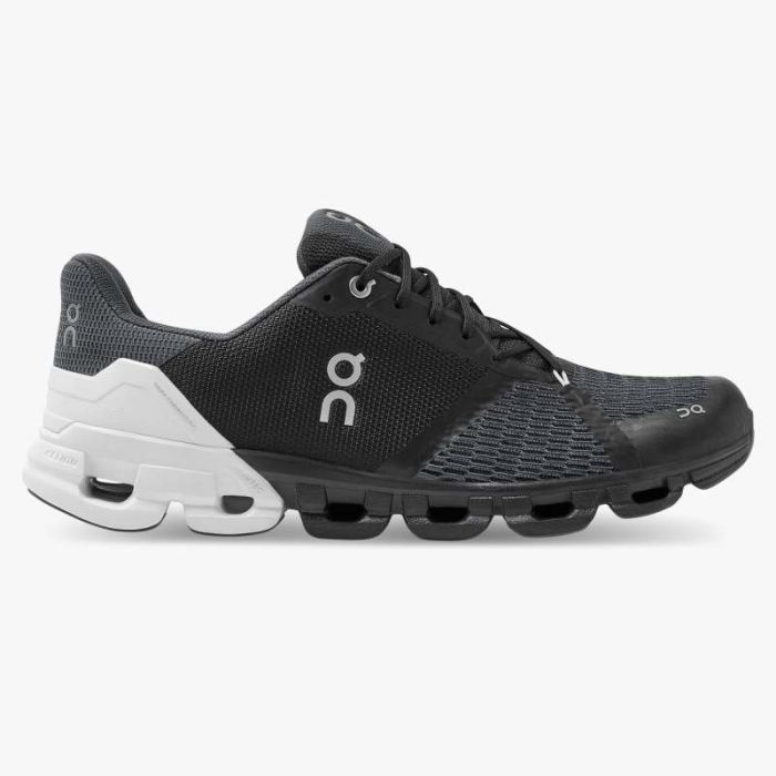 On Cloud Shoes Canada Men's Cloudflyer-Black | White - Click Image to Close