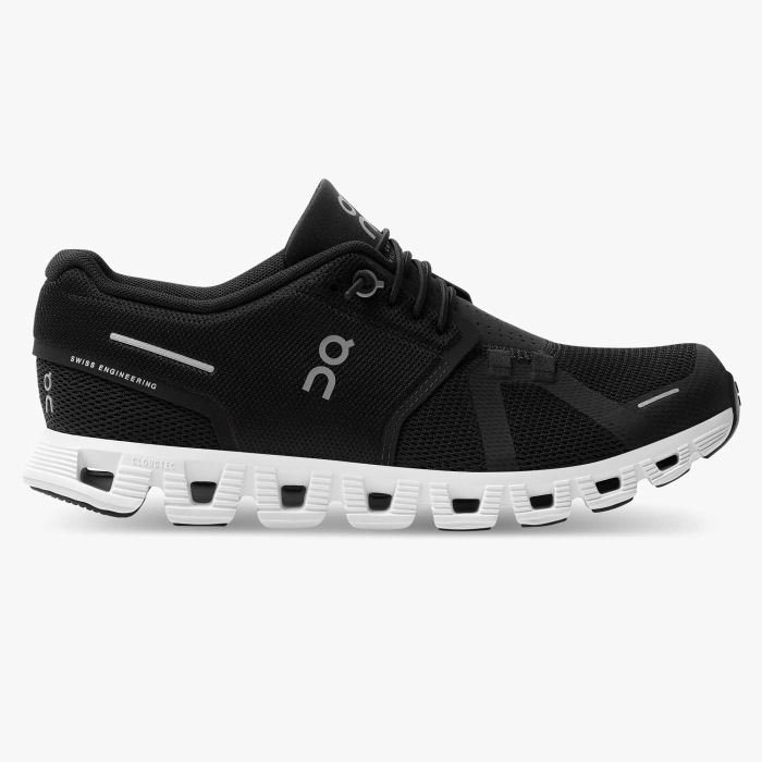 On Cloud Shoes Canada Men's Cloud 5-Black | White On Cloud Shoes Canada Men's Cloud 5-Black | White