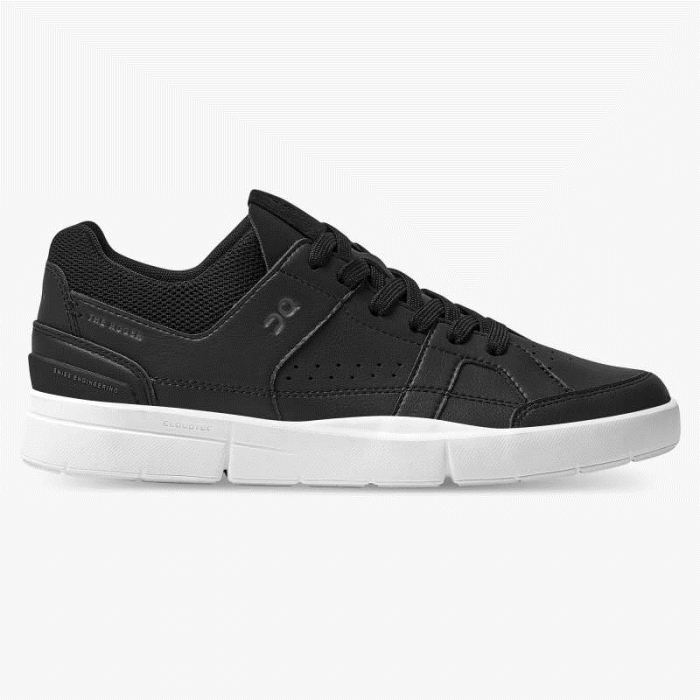 On Cloud Shoes Canada Men's THE ROGER Clubhouse-Black | White