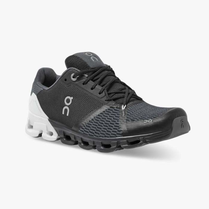 On Cloud Shoes Canada Men's Cloudflyer-Black | White - Click Image to Close