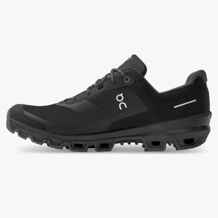 On Cloud Shoes Canada Men's Cloudventure Waterproof-Black