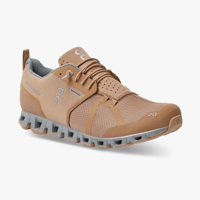 On Cloud Shoes Canada Men's Cloud Waterproof-Chai | Lunar