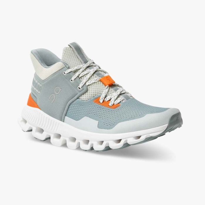 On Cloud Shoes Canada Women's Cloud Hi Edge-Cobble | Sea