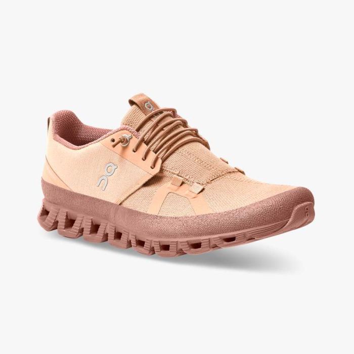 On Cloud Shoes Canada Women's Cloud Dip-Cork | Cocoa - Click Image to Close