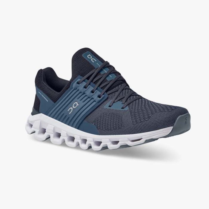 On Cloud Shoes Canada Men's Cloudswift-Denim | Midnight