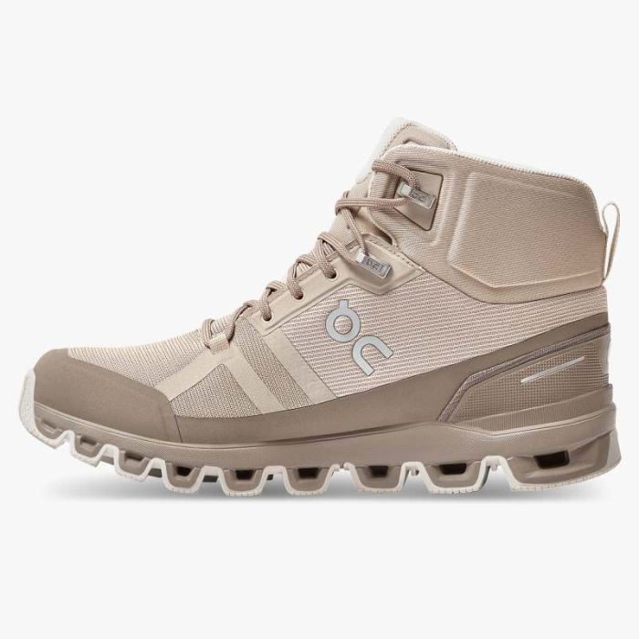 On Cloud Shoes Canada Women's Cloudrock Waterproof-Desert | Clay - Click Image to Close