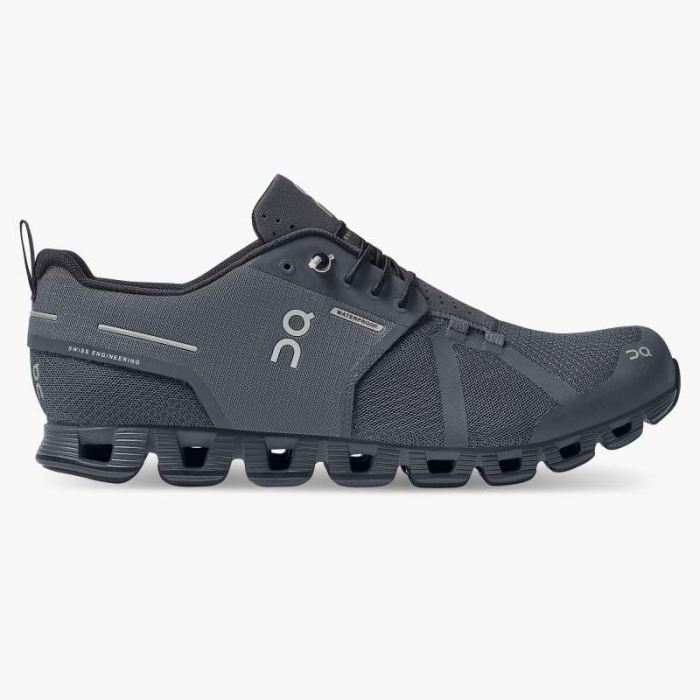 On Cloud Shoes Canada Men's Cloud Waterproof-Eclipse | Rock