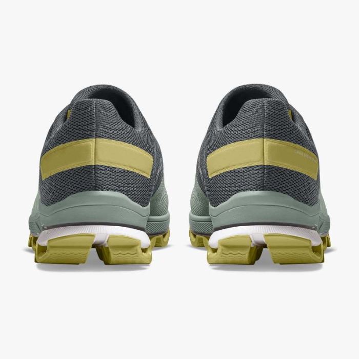 On Cloud Shoes Canada Men's Cloudsurfer 6-Eucalyptus | Citron - Click Image to Close