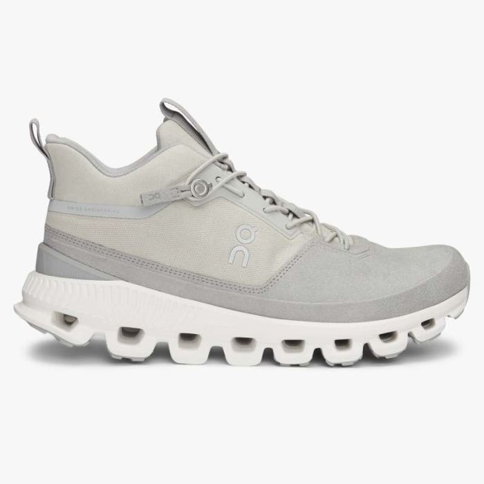 On Cloud Shoes Canada Women's Cloud Hi-Glacier | Grey - Click Image to Close