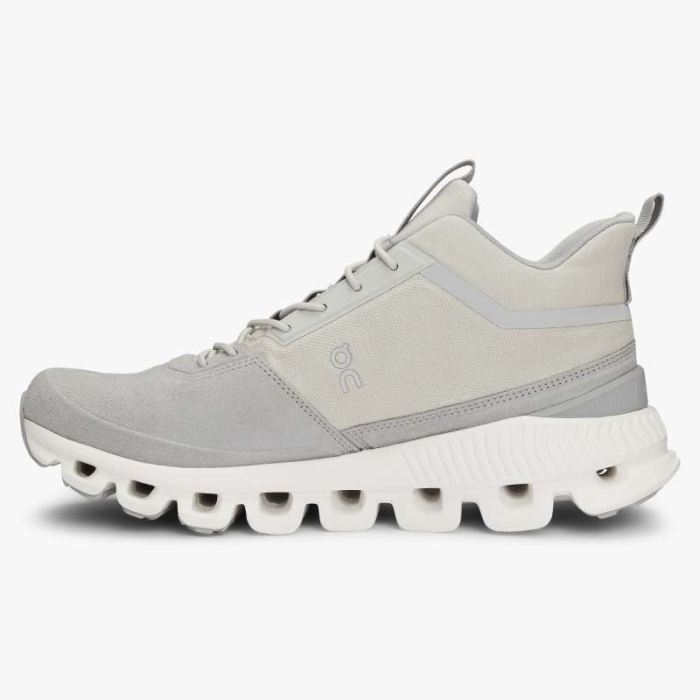 On Cloud Shoes Canada Women's Cloud Hi-Glacier | Grey - Click Image to Close