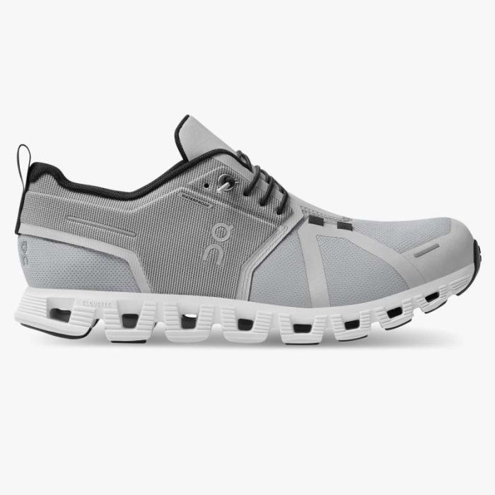 On Cloud Shoes Canada Women's Cloud 5 Waterproof-Glacier | White