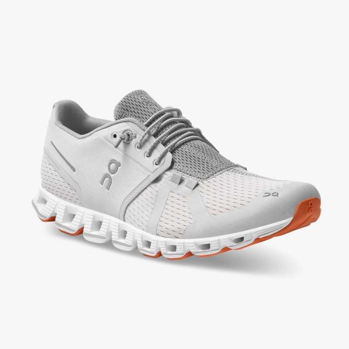 On Cloud Shoes Canada Women's Cloud-Glacier | White