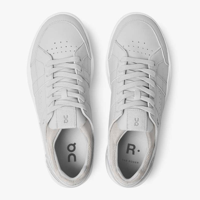 On Cloud Shoes Canada Men's THE ROGER Clubhouse-Glacier | White