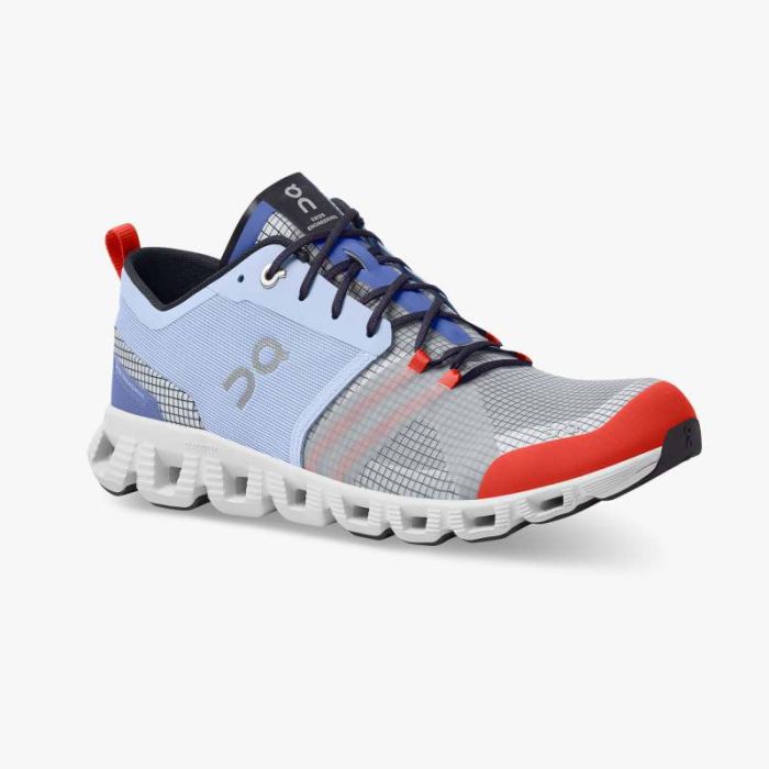 On Cloud Shoes Canada Men's Cloud X Shift-Heather | Glacier - Click Image to Close