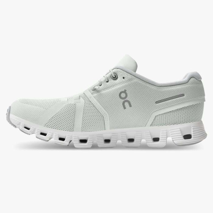 On Cloud Shoes Canada Women's Cloud 5-Ice | White - Click Image to Close