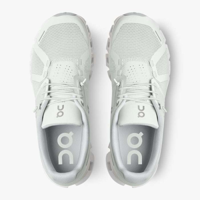 On Cloud Shoes Canada Women's Cloud 5-Ice | White - Click Image to Close