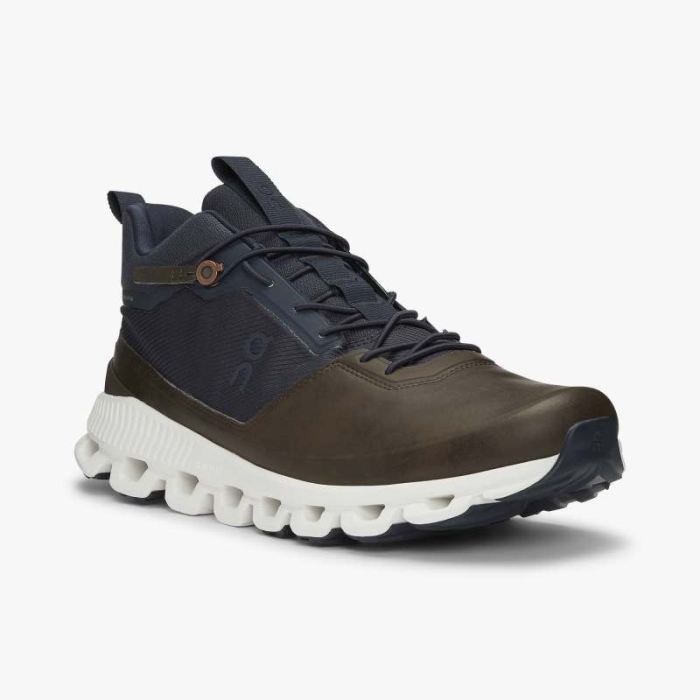 On Cloud Shoes Canada Men's Cloud Hi-Ink | Brown