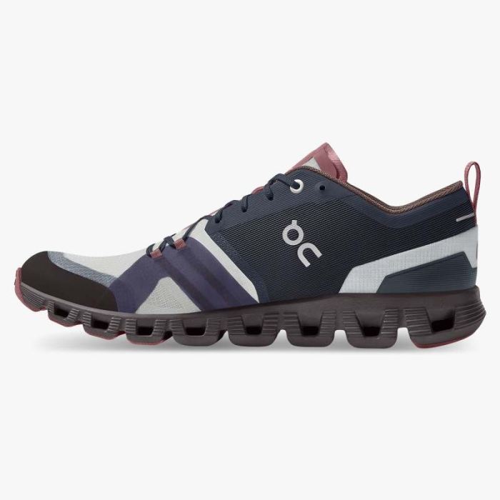 On Cloud Shoes Canada Men's Cloud X Shift-Ink | Cherry - Click Image to Close