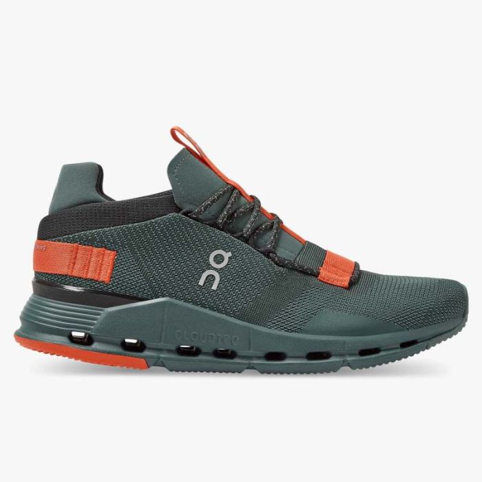 On Cloud Shoes Canada Women's Cloudnova-Juniper | Orange