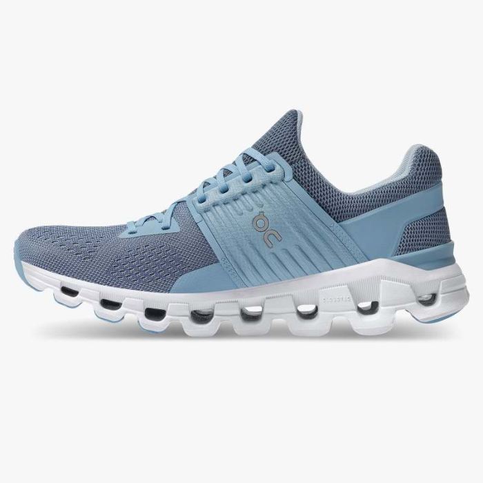 On Cloud Shoes Canada Women's Cloudswift-Lake | Sky - Click Image to Close