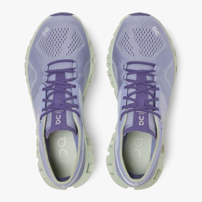 On Cloud Shoes Canada Women's Cloud X-Lavender | Ice