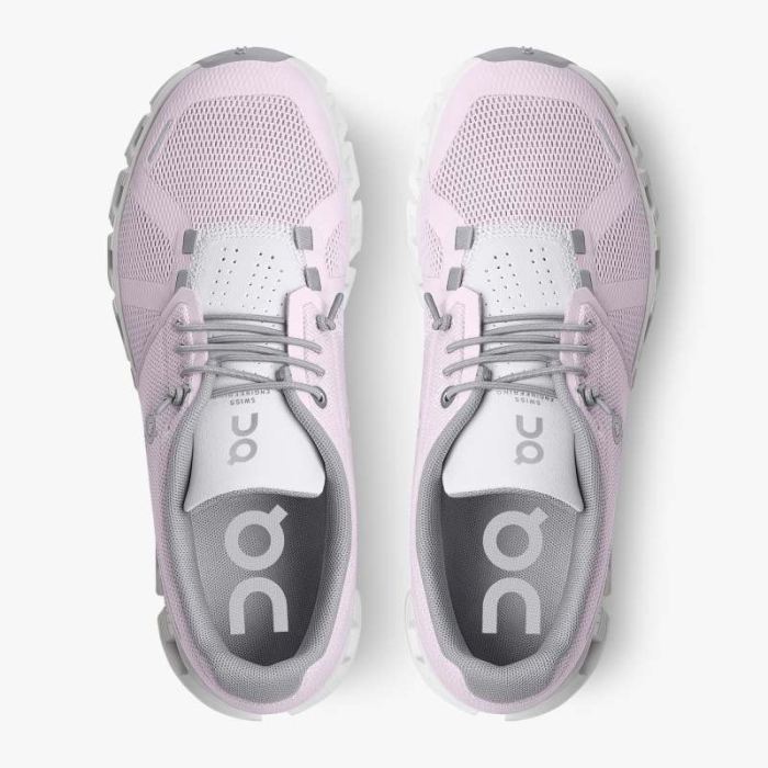 On Cloud Shoes Canada Women's Cloud 5-Lily | Frost - Click Image to Close