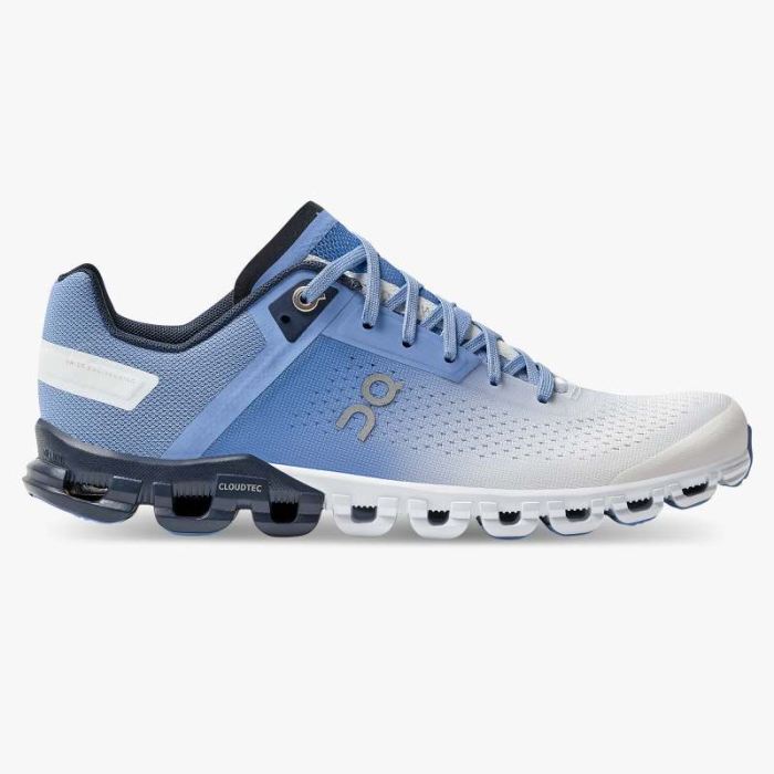 On Cloud Shoes Canada Women's Cloudflow-Marina | White