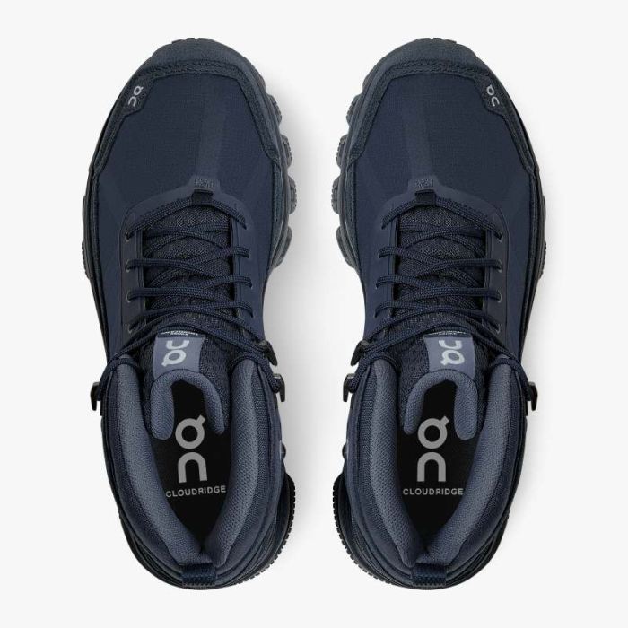 On Cloud Shoes Canada Women's Cloudridge-Midnight | Navy - Click Image to Close