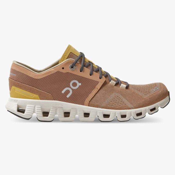 On Cloud Shoes Canada Men's Cloud X-Mocha | Sand