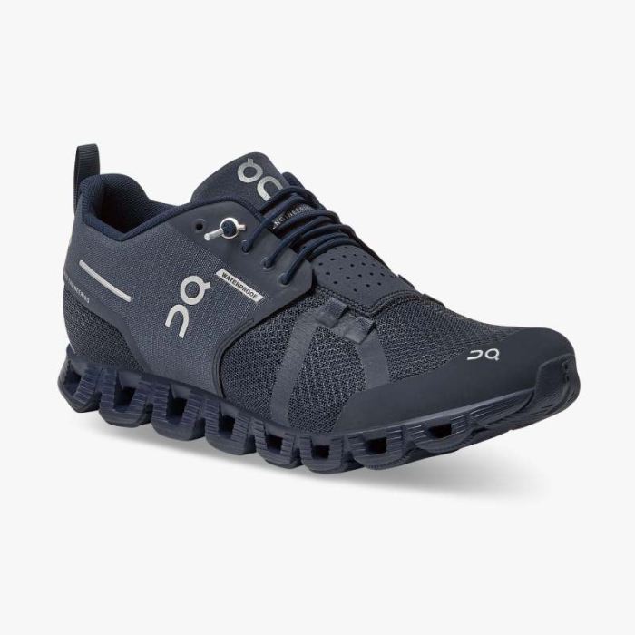 On Cloud Shoes Canada Women's Cloud Waterproof-Navy - Click Image to Close