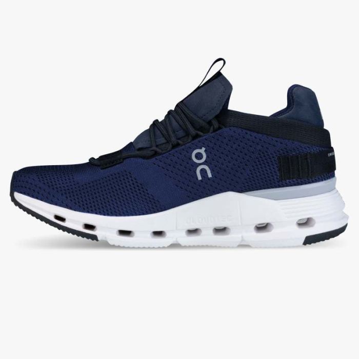 On Cloud Shoes Canada Women's Cloudnova-Navy | White