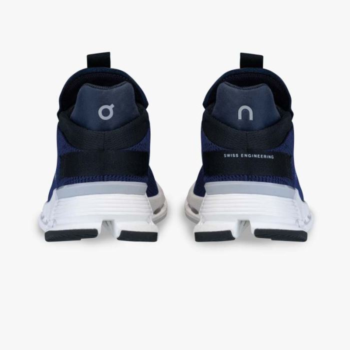 On Cloud Shoes Canada Women's Cloudnova-Navy | White - Click Image to Close