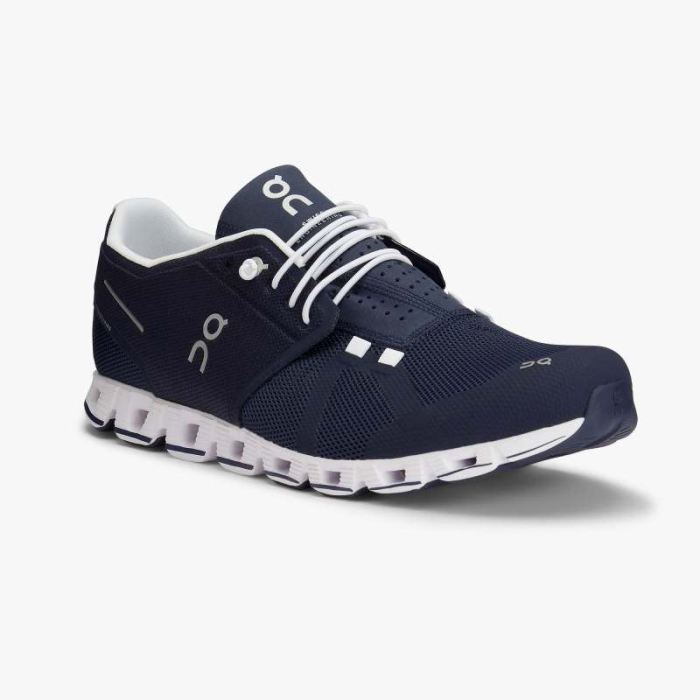 On Cloud Shoes Canada Men's Cloud-Navy | White