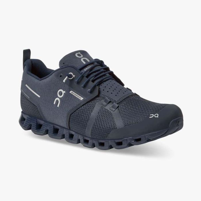 On Cloud Shoes Canada Men's Cloud Waterproof-Navy