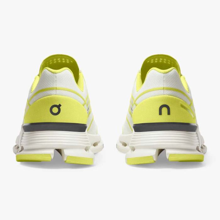 On Cloud Shoes Canada Women's Cloudnova Z5-Neon | White - Click Image to Close