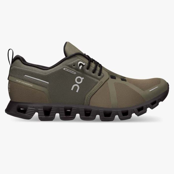 On Cloud Shoes Canada Women's Cloud 5 Waterproof-Olive | Black